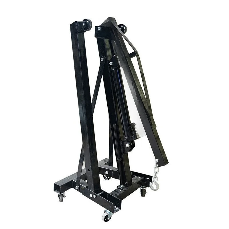 Grúa portátil plegable para ga - Engine Hoist Crane reseña y precio