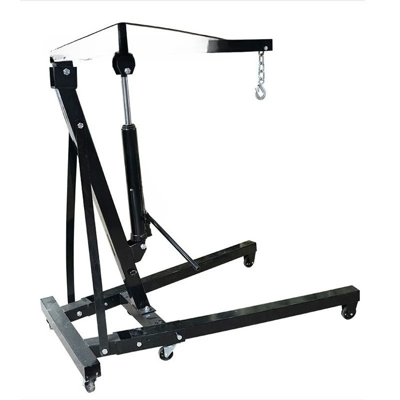 Grúa portátil plegable para ga - Engine Hoist Crane reseña y precio