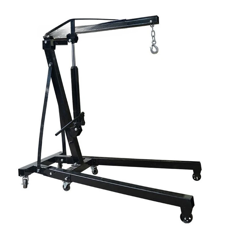 Grúa portátil plegable para ga - Engine Hoist Crane reseña y precio