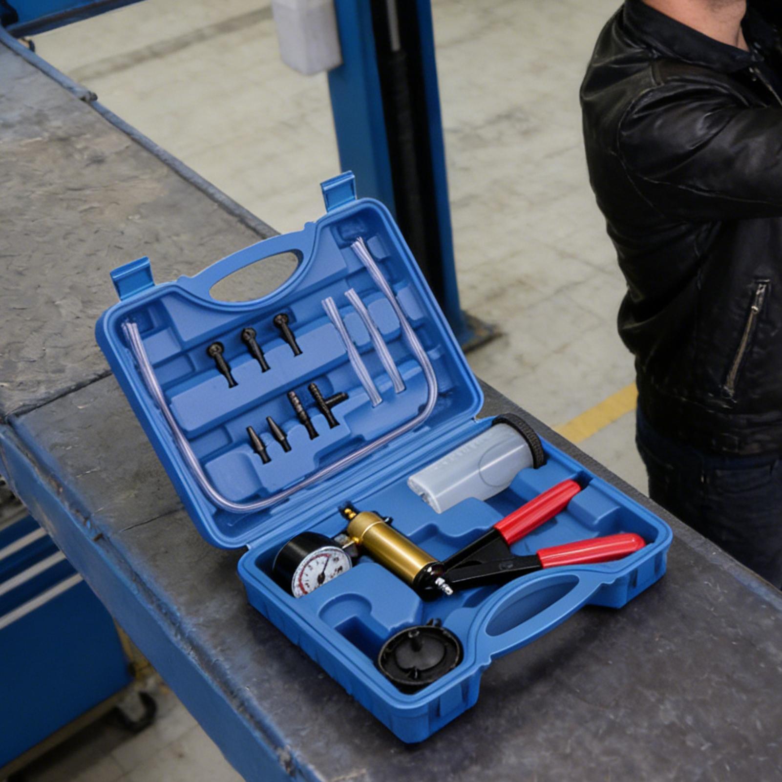Bomba de Vacío Manual para Aut - Brake Bleeder Kit reseña y precio