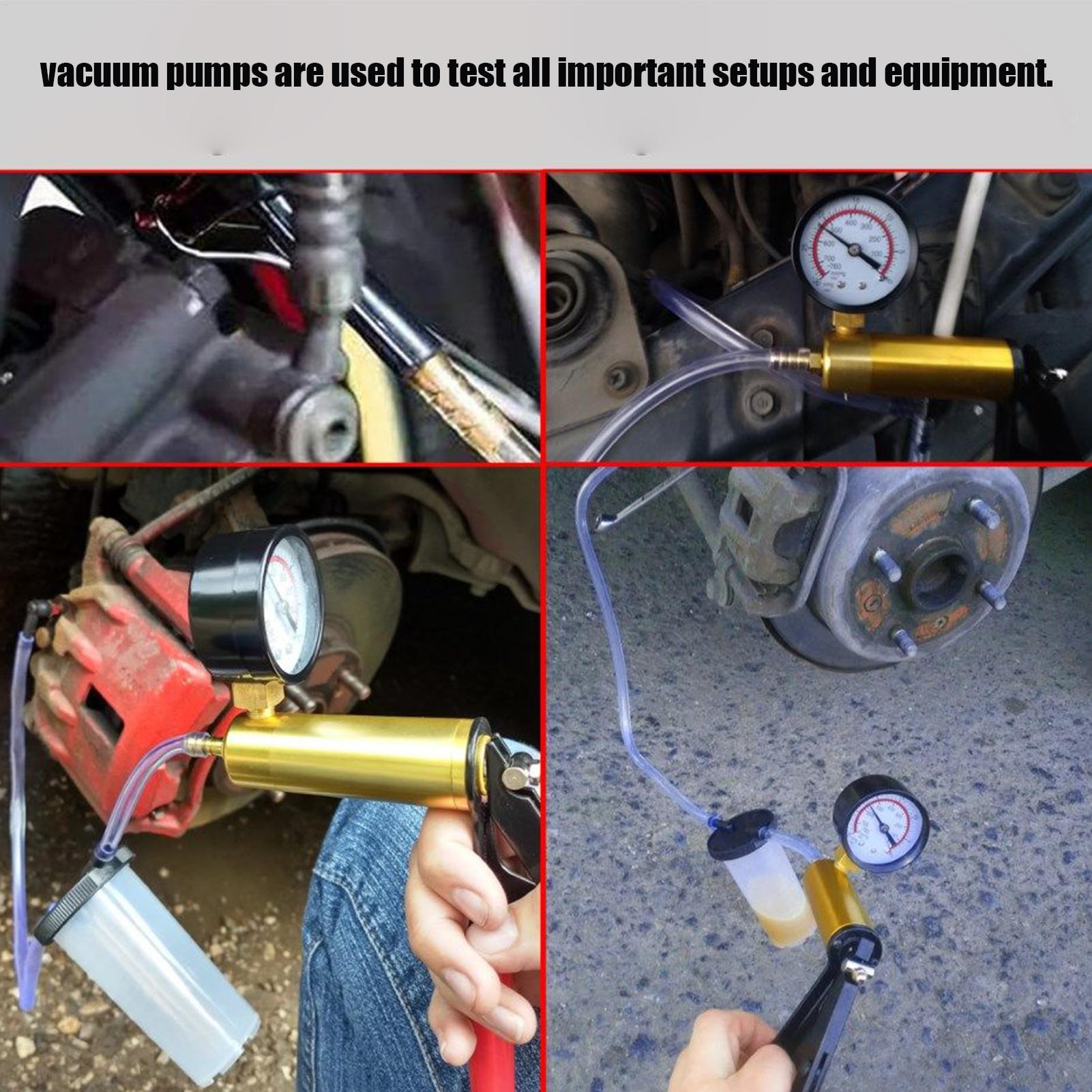 Bomba de Vacío Manual para Aut - Brake Bleeder Kit reseña y precio