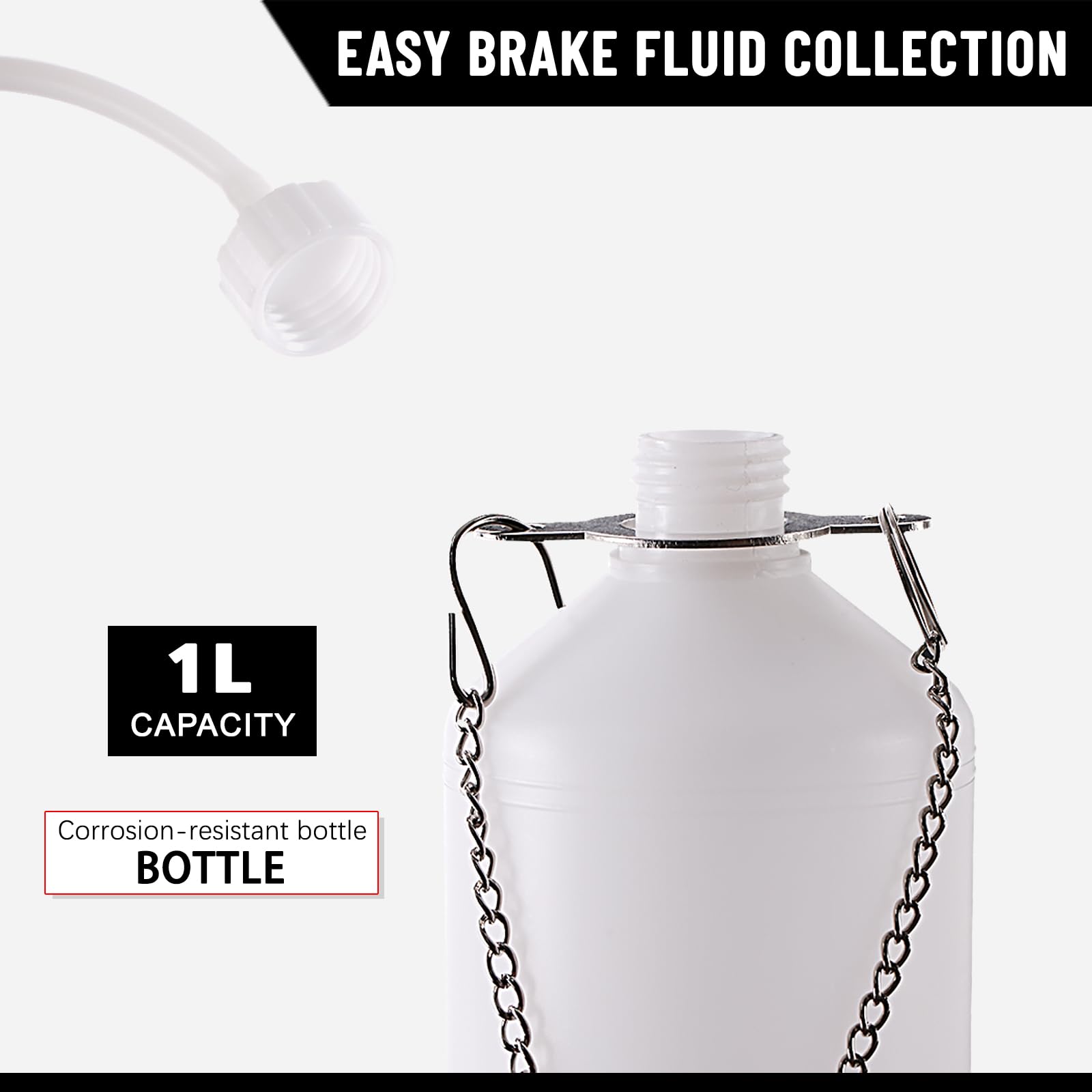 Sistema manual de purga de fre - Brake Bleeder Kit reseña y precio
