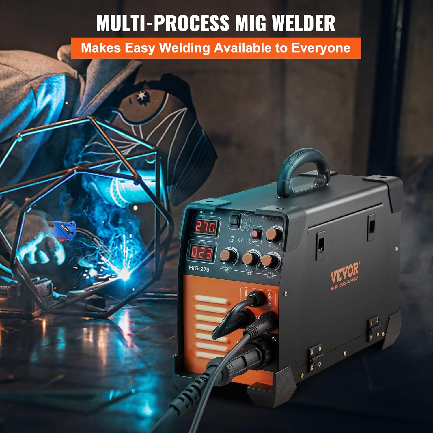 Soldadora MIG VEVOR, Máquina d - Tig Welder Machine reseña y precio