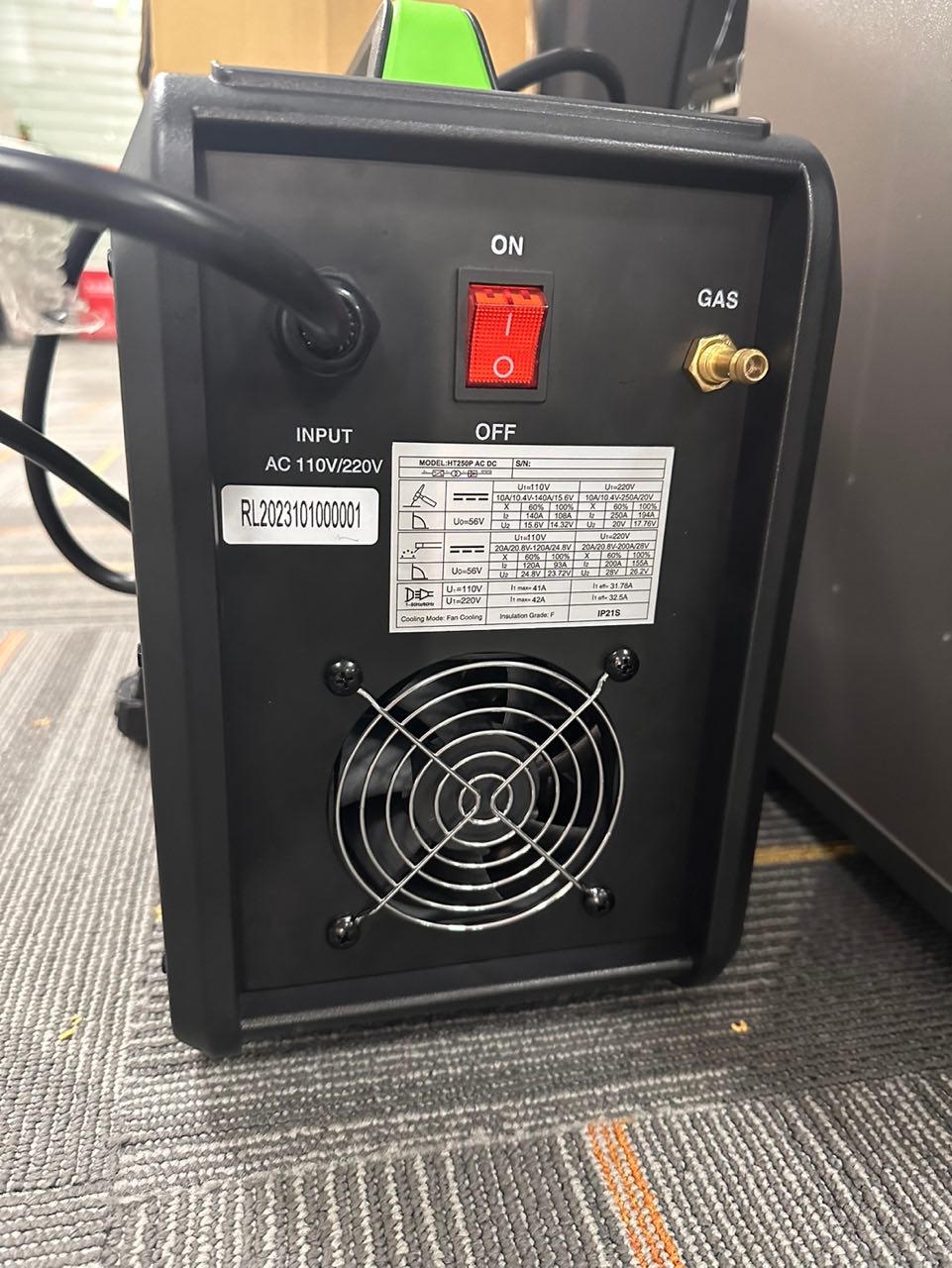 TIG250ACDC PULSE LCD IGBT Inve - Tig Welder Machine reseña y precio