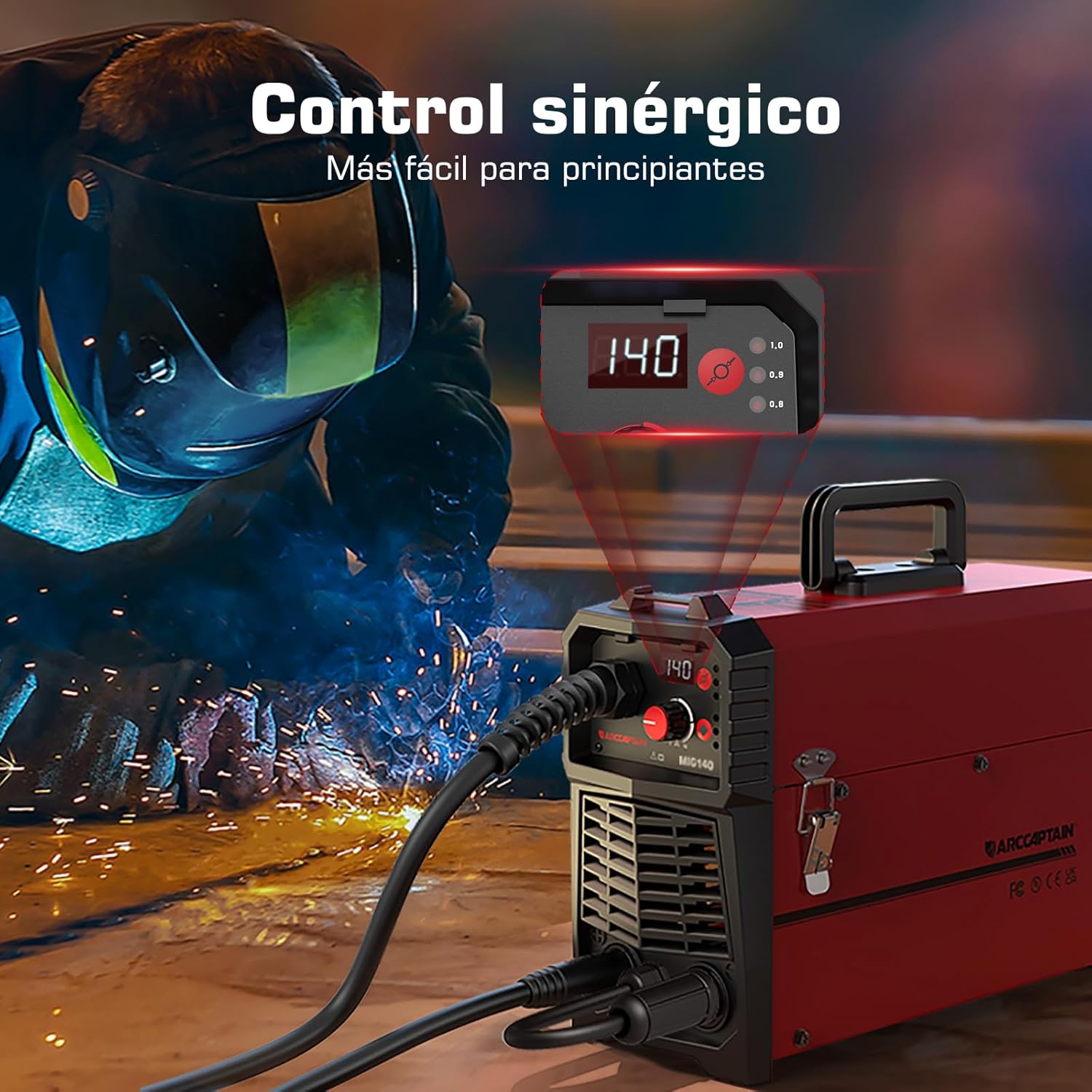 Soldadora MIG/TIG/MMA/FLUX sin - Tig Welder Machine reseña y precio