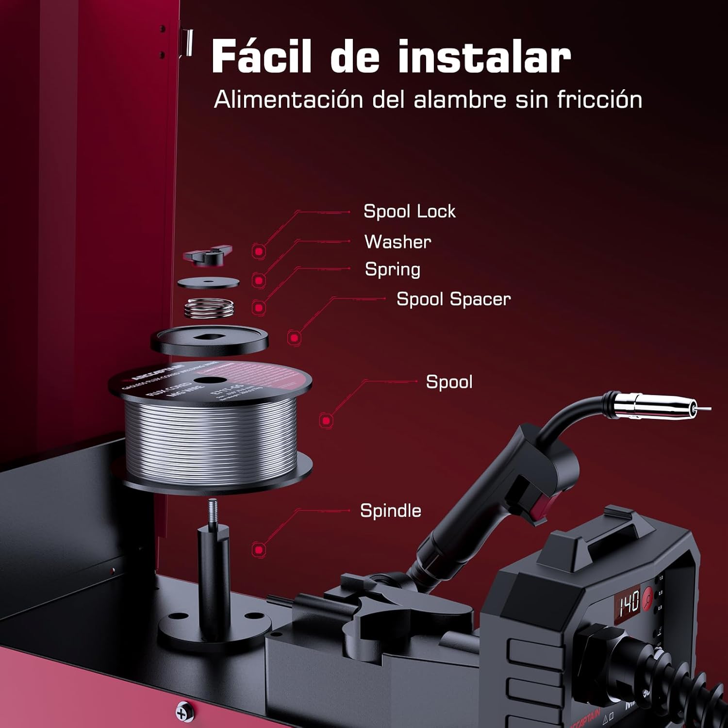 Soldadora MIG/TIG/MMA/FLUX sin - Tig Welder Machine reseña y precio