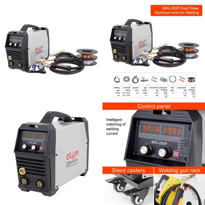 Soldadora Inverter MIG 280 Pul - Tig Welder Machine reseña y precio