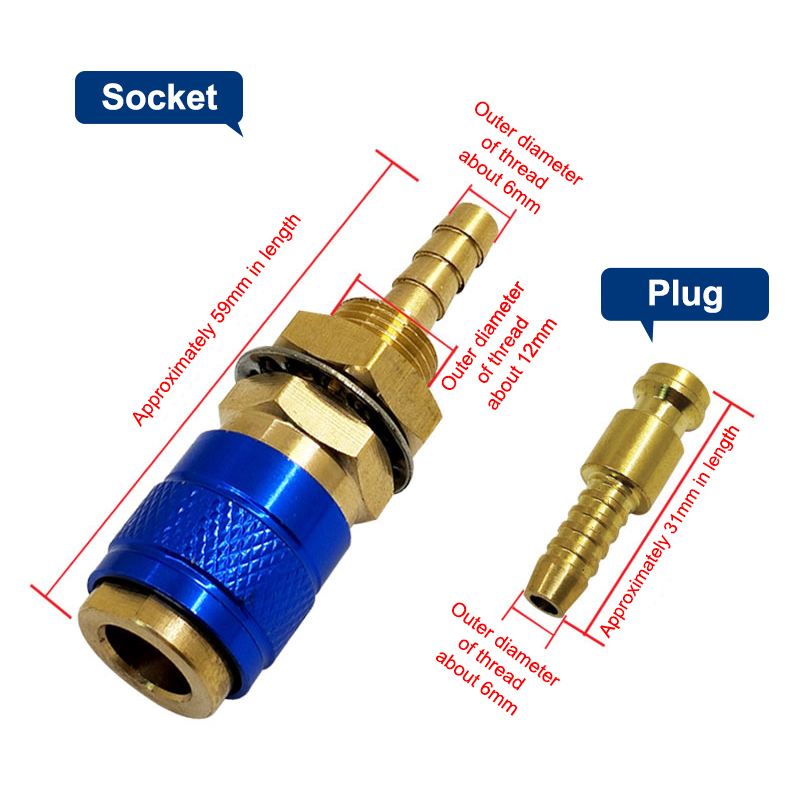 Adaptador de Gas refrigerado,  - Tig Welder Machine reseña y precio